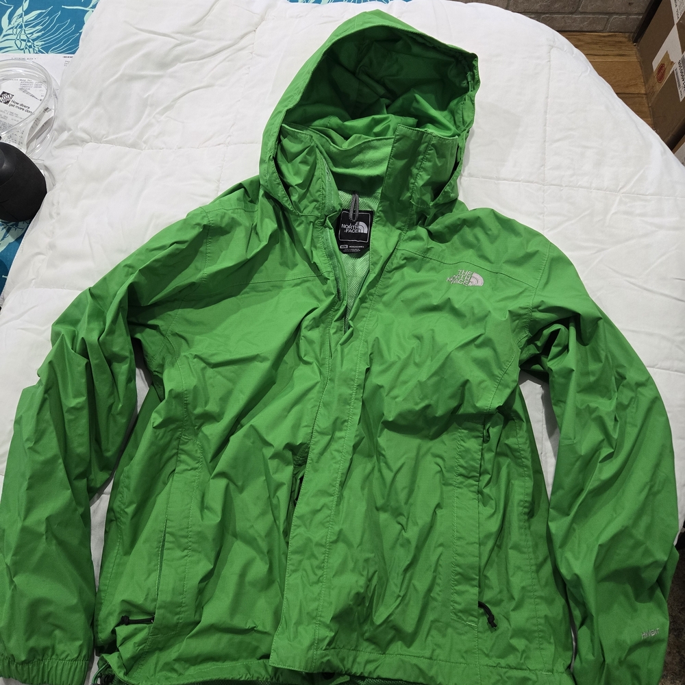 The North Face Green Hooded Jacket